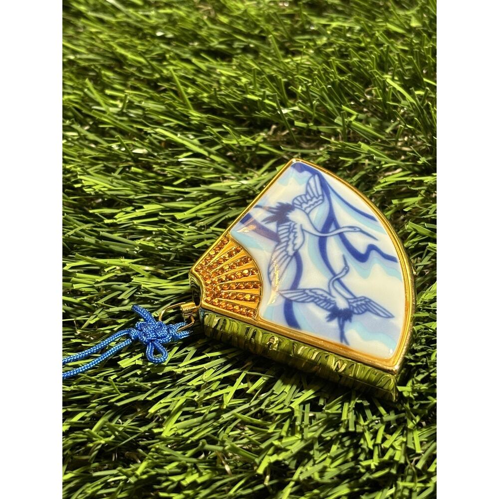 ⭐️Estee Lauder Japanese Tsuru Fan Lucidity Powder Compact⭐️